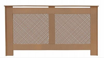 Modern Radiator Cabinet Cover Large Ready to Paint MDF