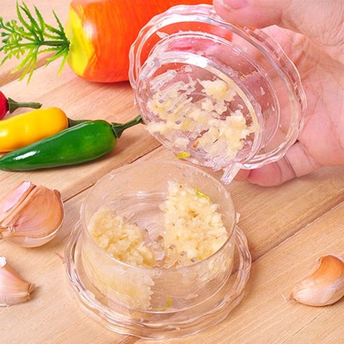 Kitchen Hand Tools Plastic Garlic Press Presser ...