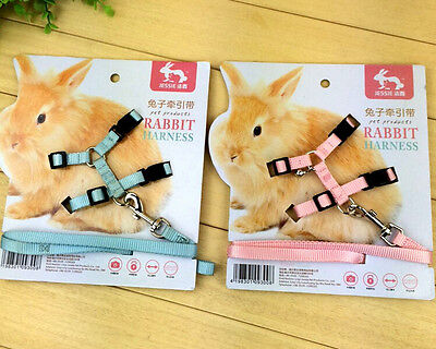 New Adjustable Nylon Rabbit Ferret Pig Harness ...