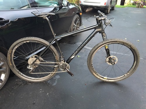 Cannondale FSi Black Inc Carbon 29er Mountain Bike L 2017