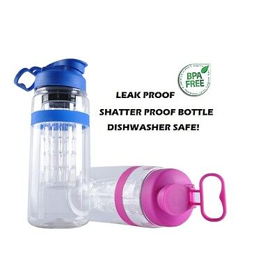 Best Gift Kid Children Infuser Water Sports Bottle Healthy BPA-Free Plastic