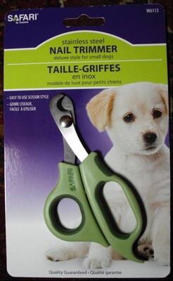 Dog Nail Trimmer for Small Dogs Deluxe ...