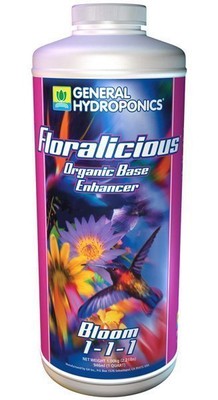 General Hydroponics Floralicious Bloom 1 Quart 32oz ...