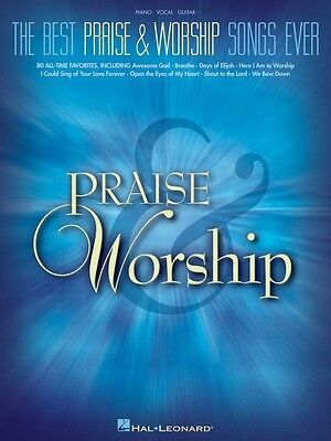 The Best Praise & Worship Songs Ever Sheet Music Piano Vocal Guitar So