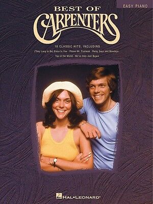 Best of Carpenters Sheet Music Easy Piano NEW