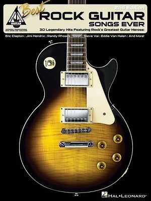 Best Rock Guitar Songs Ever 2nd Edition Sheet Music Guitar Tablature B