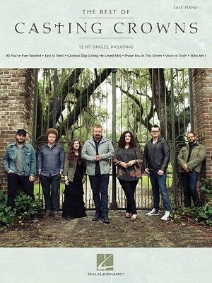 The Best of Casting Crowns Sheet Music Easy Piano Book NEW