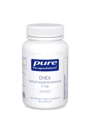 UPC 766298005539 product image for Pure Encapsulations - Dhea (micronized) 5 Mg 180 Vcaps Dh1 Nne Exp.8.17+ Sd | upcitemdb.com