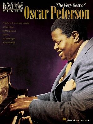 The Very Best of Oscar Peterson Sheet Music Piano Artist Transcription (Best Modern Jazz Artists)