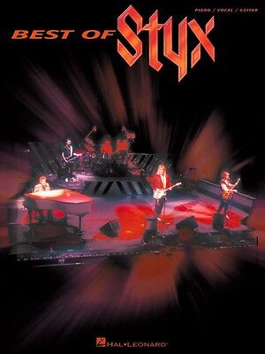 Best of Styx Sheet Music Piano Vocal Guitar Songbook NEW (Best Sheet Music Piano)