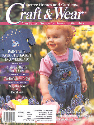 Craft & Wear Pattern Source Magazine July 1994 Better Homes and Gardens