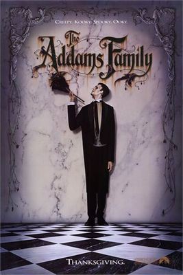 ADDAMS FAMILY 1991 Carel Struycken US 1-SHEET POSTER