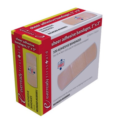 5 Boxes of 100 Sterile Adhesive Sheer ...