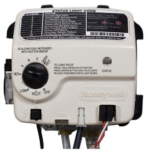 water honeywell gas control reliance heater valve electronic thermostat ultra series lp natural gal low nox