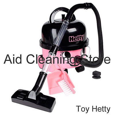 CHILDRENS TOY PINK HETTY HENRY HELPER HOOVER VACUUM CLEANER BRAND NEW BOXED