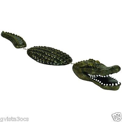 Aquascape Floating Alligator Gator Decoy-Protector-Pond Koi Fish-Heron-water-FUN