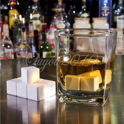 Stainless Steel/Granite/Ceramic Whiskey Stone Ice Cube Wine ...