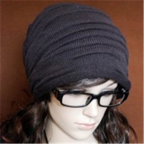 Hat Cap Baggy Winter online oversized hats Knit india Beanie beanie Crochet Men Women Ski
