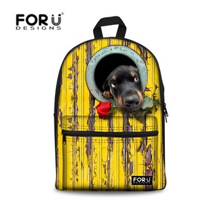 ... Designs-Animal-Dog-Pet-print-school-backpack-bag-for-teenagers-girls