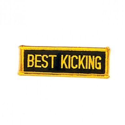 Best Kicking Martial Arts Patch -