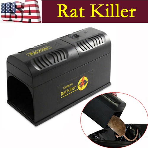 New Electronic Mouse Rat Rodent Killer Electric ...