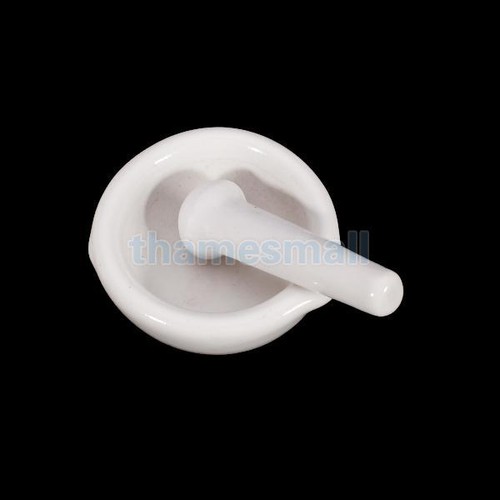 6ml Porcelain Mortar & Pestle Mixing Grinding ...