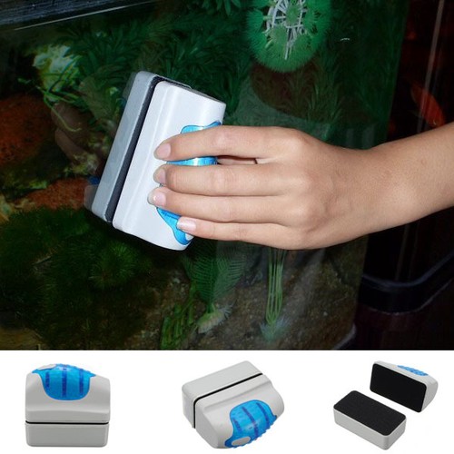 Aquarium Fish Tank Magnetic Cleaner Glass Scraper ...