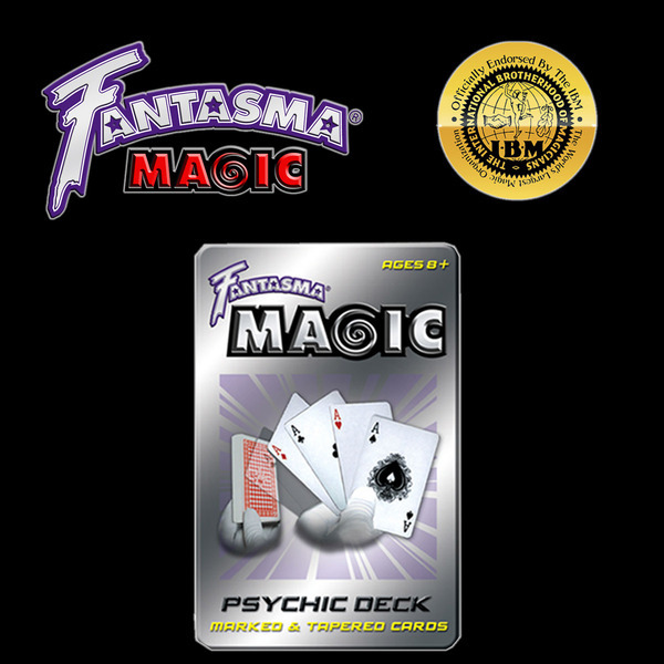 *NEW* Fantasma Magic Psychic Deck 25+ Trick Tricks Set marked