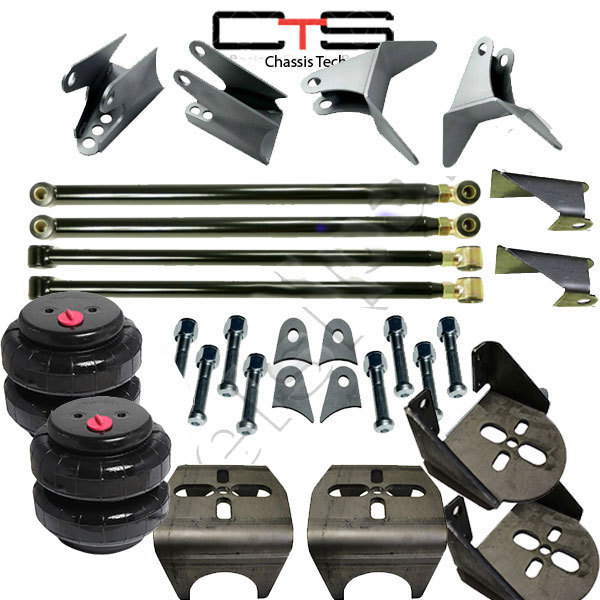 Weld On Triangulated 4 Link Kit Brackets 2500 Bags Air Ride Suspension