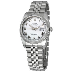 ... Datejust-White-Roman-Dial-18k-White-Gold-Fluted-Bezel-Jubilee-Bracelet