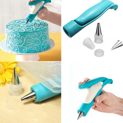 Pastry Icing Piping Bag Nozzle Tips Fondant Cake ...