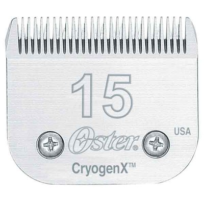 UPC 041508000055 product image for Oster Cryogenx Agion Dog Pet Grooming Steel Clipper Blade Size 15 Made In Usa | upcitemdb.com