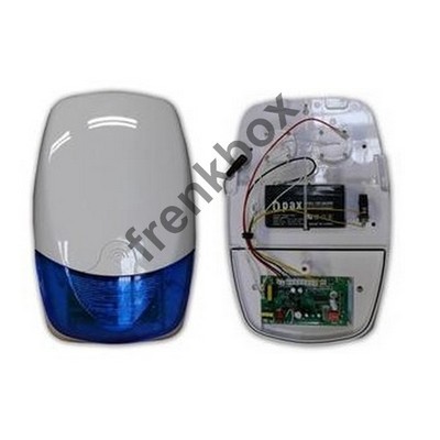 Sirena-LED-da-esterno-wireless-o-via-cavo-con-trasmettitore-868mhz-DEFENDER