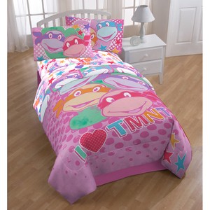 Teenage Mutant Ninja Turtles Girl forter & Sheet Set