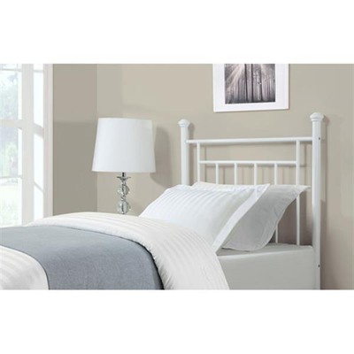 Twin Size Headboard White Bed Bedroom Furniture ...