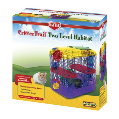 KAYTEE® CritterTrail Two Level Habitat small animal ...