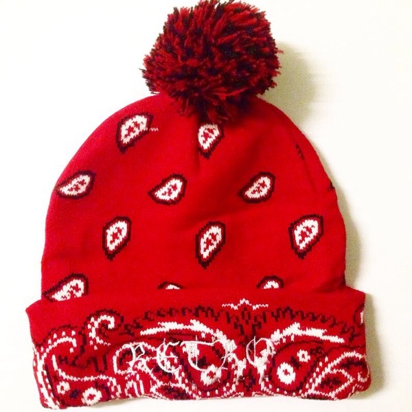 bandana    New Gumtree gumtree  print beanie United  hat red beanie hats Kingdom
