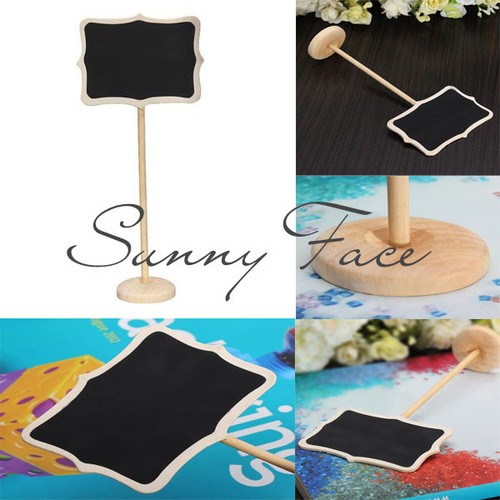 10pcs Wedding Party Holder Small Blackboard Chalkboard ...