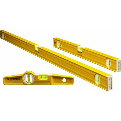 Stabila 3 Piece Aluminum Pro Carpenter Level ...