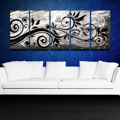 Modern Contemporary Abstract Metal Wall Sculpture Art ...