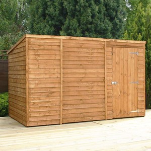 Flat-Roof-Shed-10x6-Wooden-Garden-Sheds-No-Windows-Windowless-Timber 