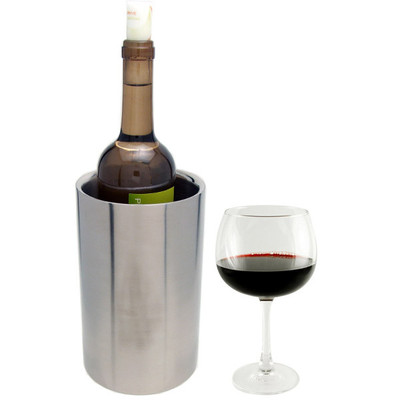 Stainless Steel Wine Bottle Cooler - Double ...