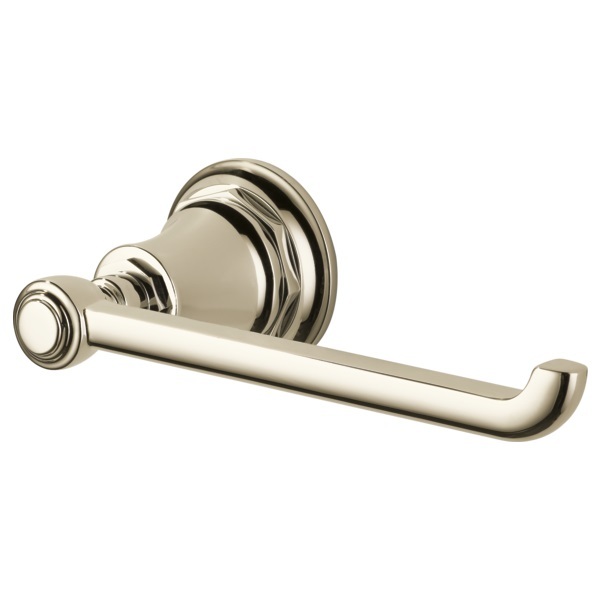 UPC 034449784009 product image for Brizo 695061-pn Rook Toilet Paper Holder Polished Nickel | upcitemdb.com