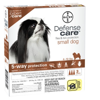 Bayer Defense Care Flea & Tick Squeeze-On ...