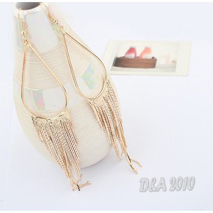 Women chandelier Hooks vintage Tassels  Chandelier Elegant Dangle uk earrings Vintage  Metal  Long
