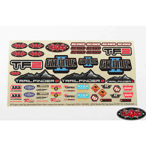 rc decal sheet