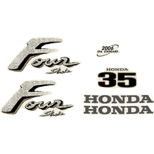 Honda outboard decal kit