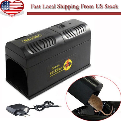 New Electronic Mouse Rat Rodent Killer Electric ...