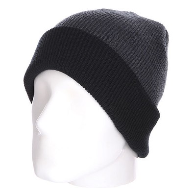 Черная шапка Harrison Henry Strong Beanies Dark/Grey/Black