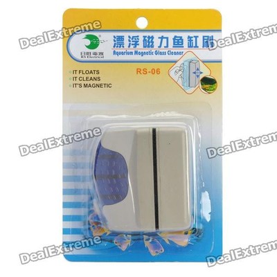 Floating Magnetic Aquarium Fish Tank Cleaning Brush ...